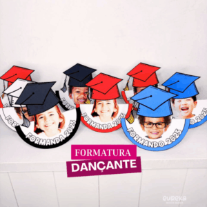Quadro Formatura Dançante com foto da criança