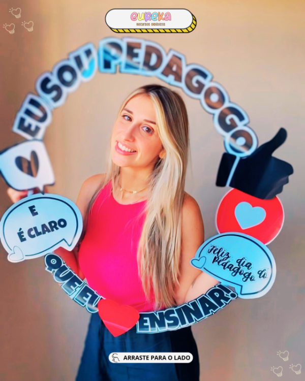 Bambolê Eu Sou Pedagogo e É Claro Que Eu Amo Ensinar - Image 2