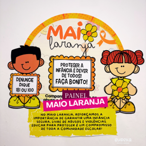 Kit Painel Maio Laranja