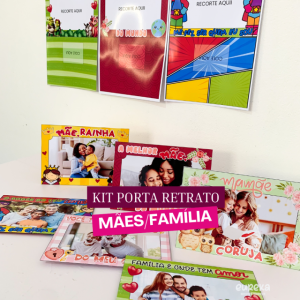 Kit Porta-Retratos com Emoção