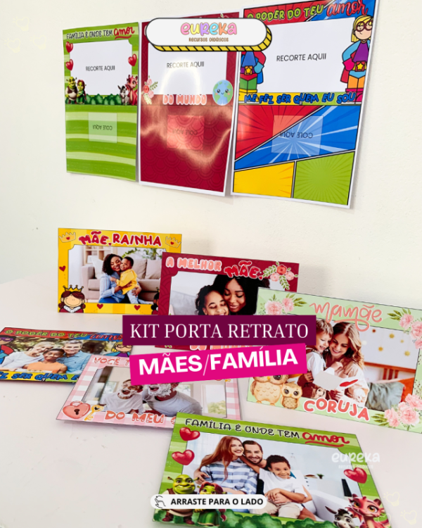 Kit Porta-Retratos com Emoção