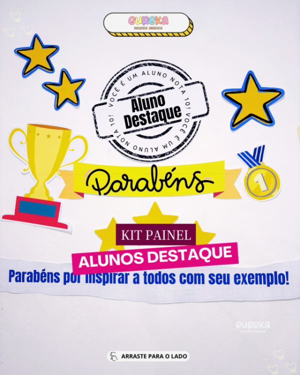 Kit Painel Alunos Destaques