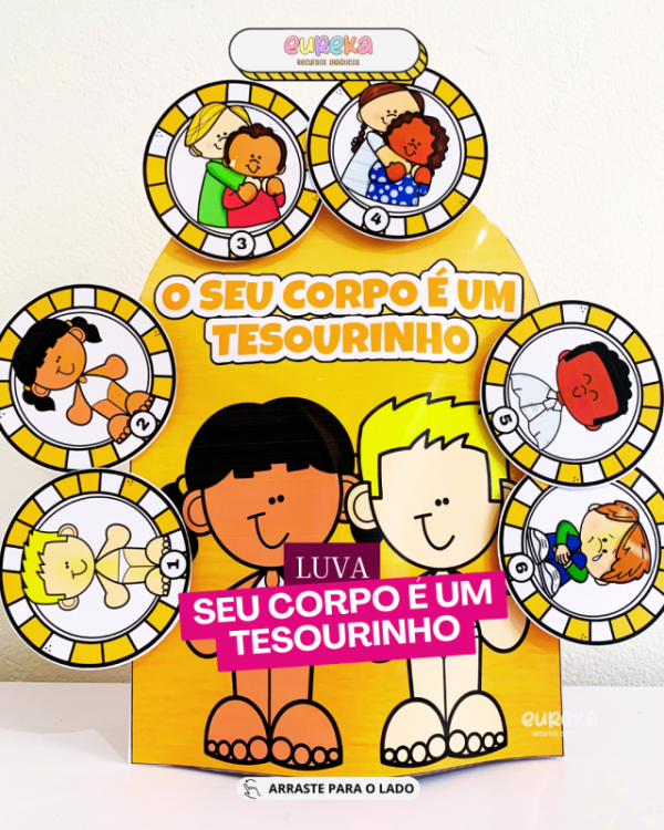 Luva Musical "Seu Corpo É Tesourinho"