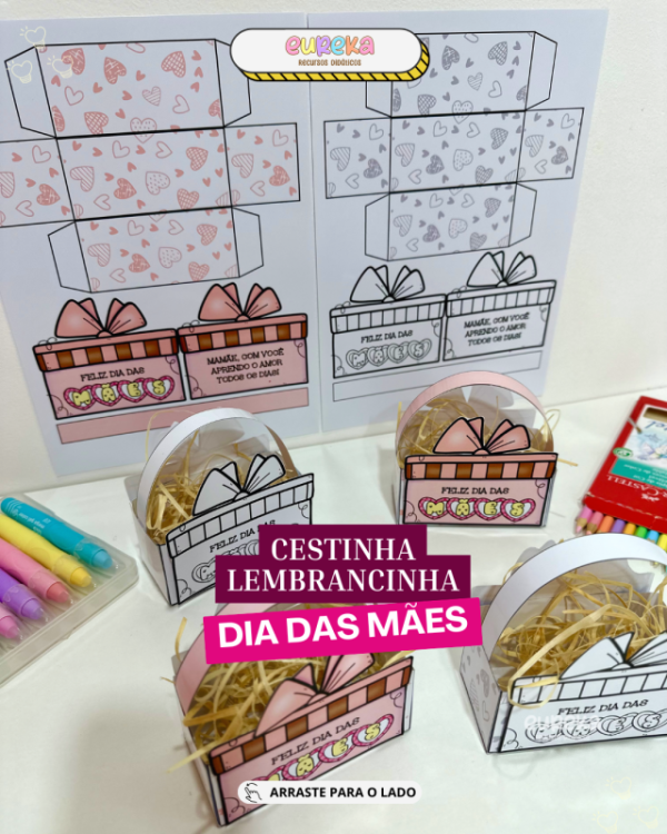 Cestinha Dia das Mães – Um gesto doce e cheio de amor!