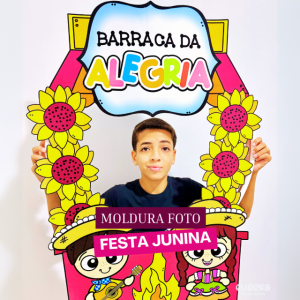 Moldura de Foto Tema Festa Junina