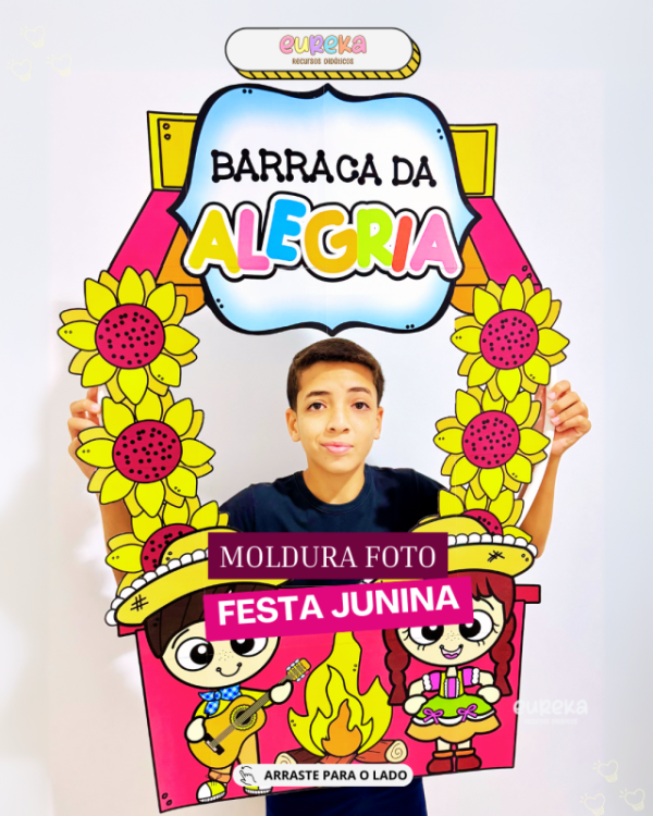 Moldura de Foto Tema Festa Junina