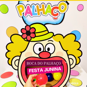 Kit Boca do Palhaço para Brincadeiras Educativas