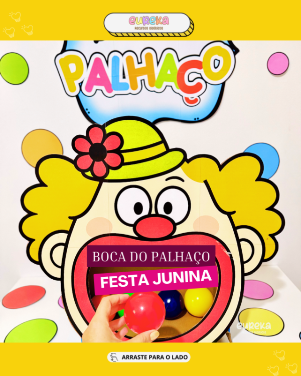 Kit Boca do Palhaço para Brincadeiras Educativas