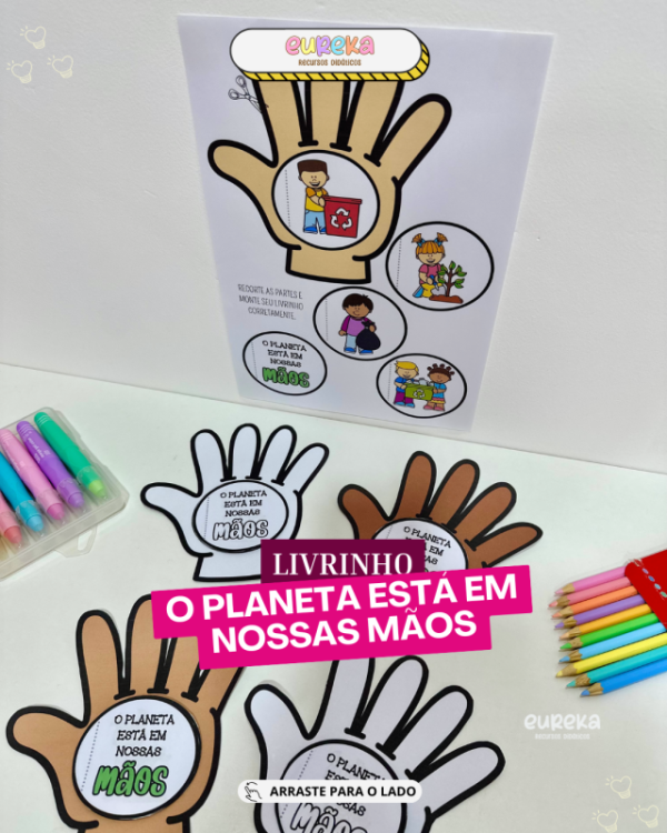 Livrinho “O Planeta Está em Nossas Mãos”