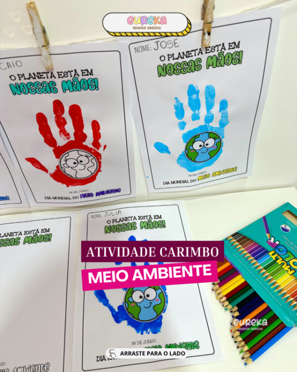 Atividade “O Planeta Está em Nossas Mãos”