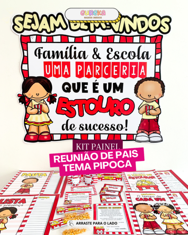 Kit Reunião de Pais – Acolher com propósito e encantar com afeto!