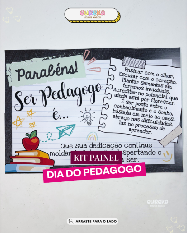 Kit Painel Dia do Pedagogo