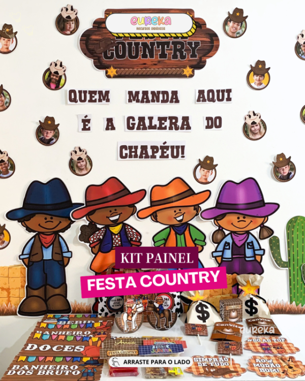 KIT PAINEL FESTA COUNTRY