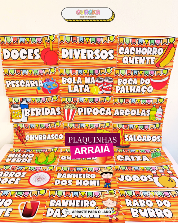 PLAQUINHAS ARRAIÁ - Image 2