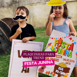 Kit Cartazes para Vídeo "Vem Aí... Festa Junina!"