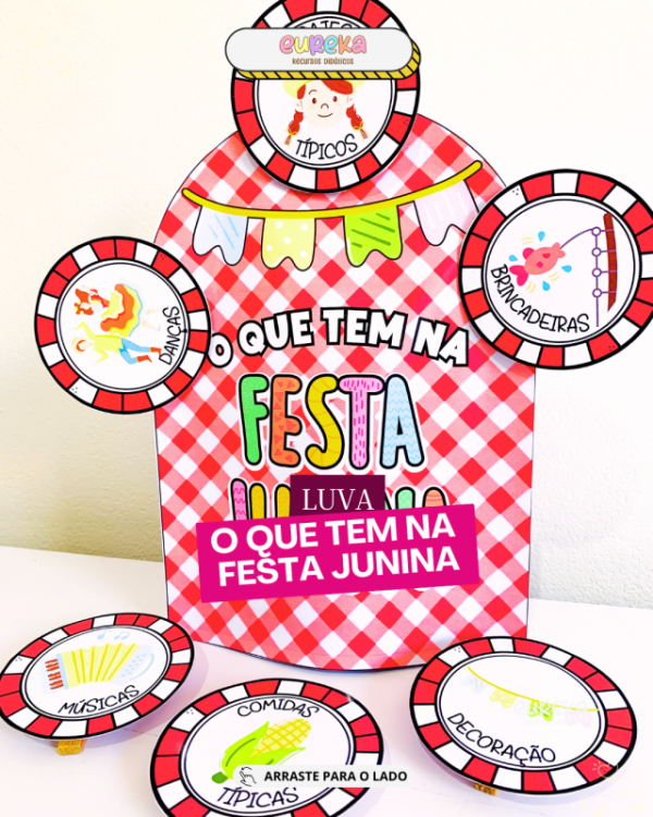LUVA O QUE TEM NA FESTA JUNINA