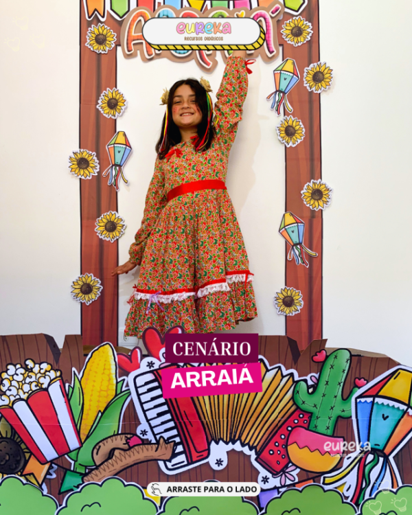 CENÁRIO ARRAIÁ- Cenário Junino para Fotos!