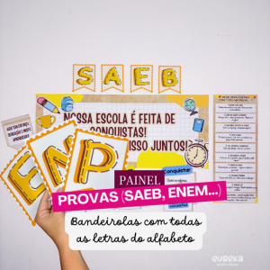 PAINEL PROVAS -  SAEB/SARESP… ou qualquer prova, nossa escola está pronta para vencer!