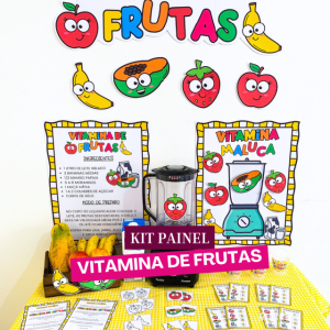 KIT PAINEL VITAMINA DE FRUTAS