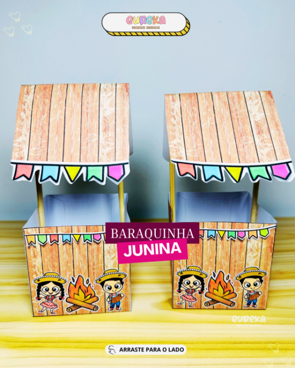 BARRAQUINHA JUNINA: LEMBRANCINHA QUE ENCANTA!
