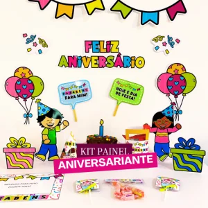 KIT PAINEL ANIVERSARIANTE