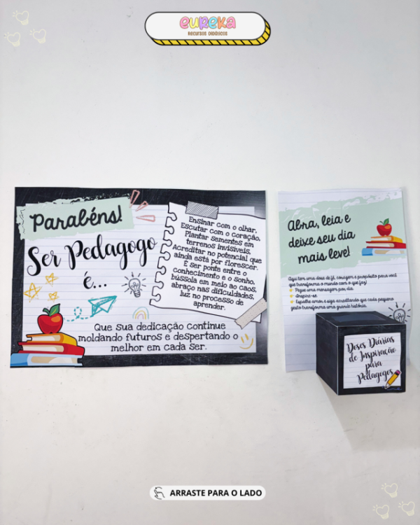 Kit Painel Dia do Pedagogo - Imagem 2