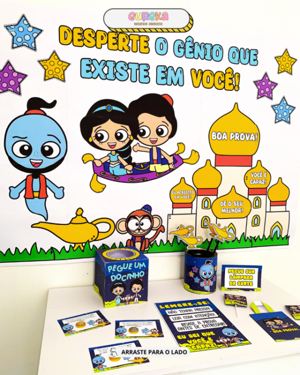 KIT PAINEL SEMANA DE PROVAS TEMA GÊNIO - Image 2