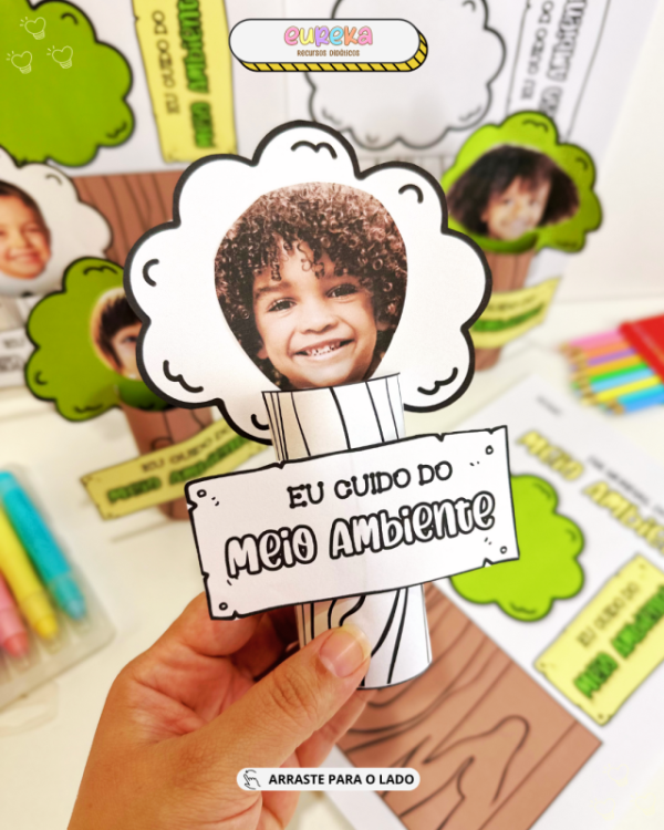 Atividade Árvore 3D com Foto – Meio Ambiente - Image 2