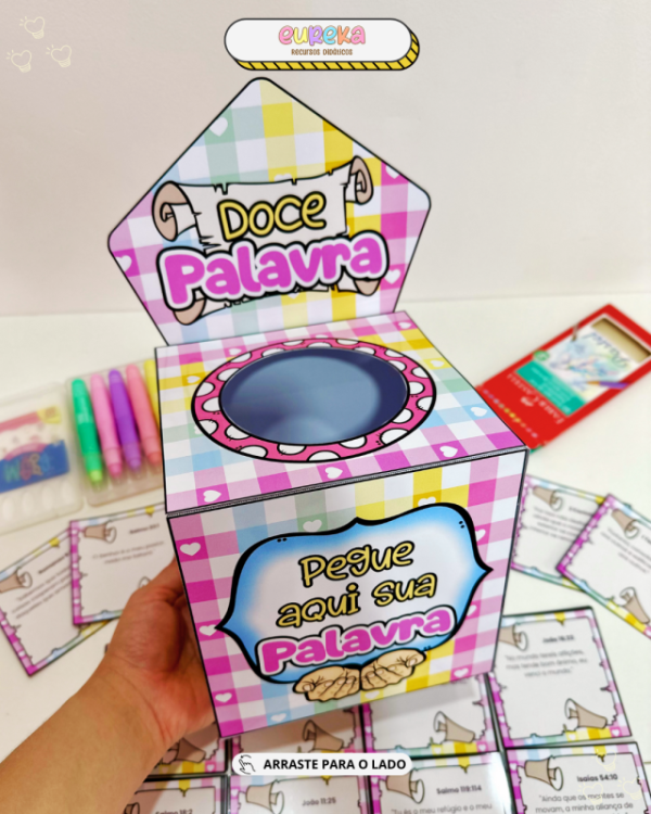 CAIXA DOCE PALAVRA-  Uma caixinha que transborda fé! - Image 2