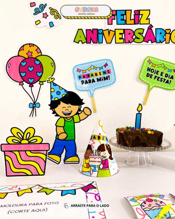 KIT PAINEL ANIVERSARIANTE - Imagem 2