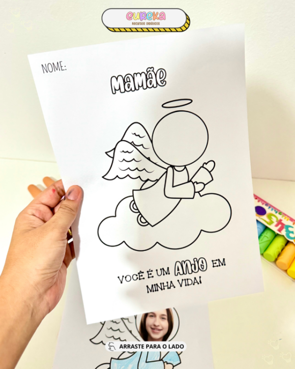 ATIVIDADE ANJO DIA DAS MÃES - Image 2