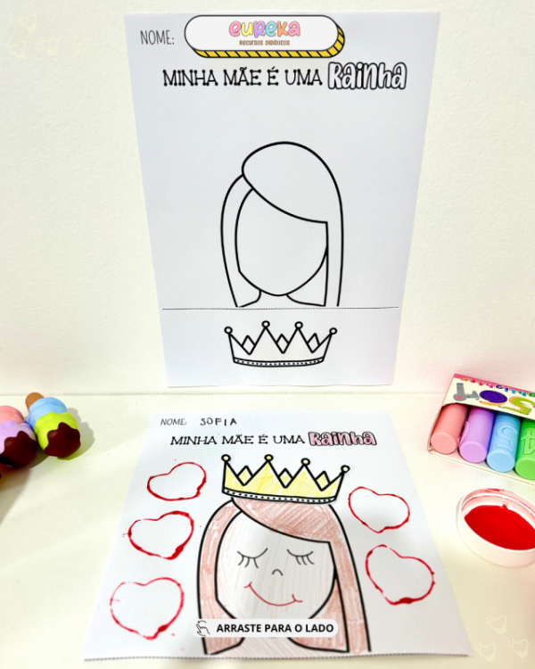 ATIVIDADE RAINHA DIA DA MÃES - Image 2
