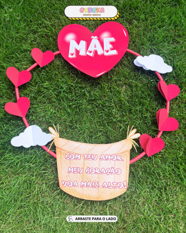 Moldura Bambolê + Plaquinhas de Mensagem – Dia das Mães - Image 3