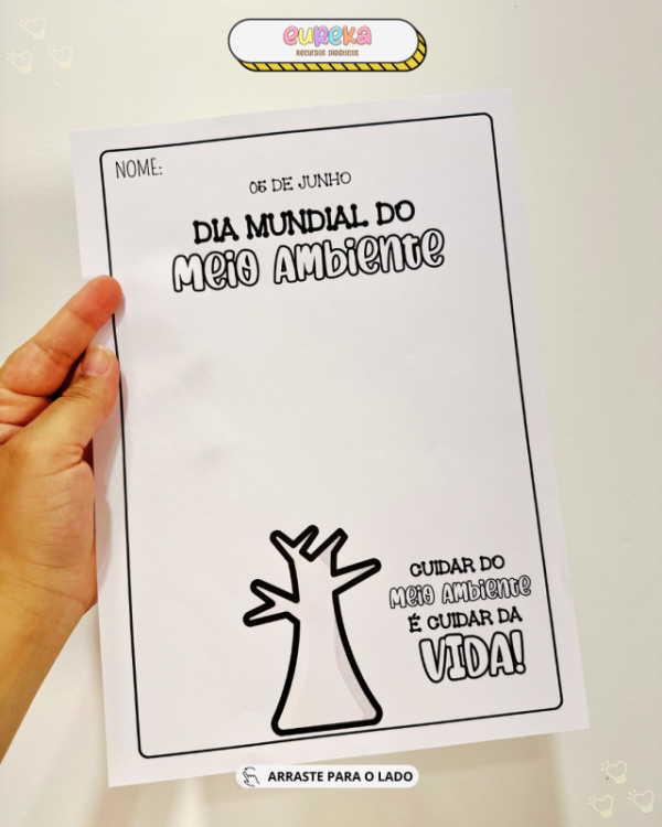 Atividade de Artes com Folhas – Dia do Meio Ambiente - Image 3
