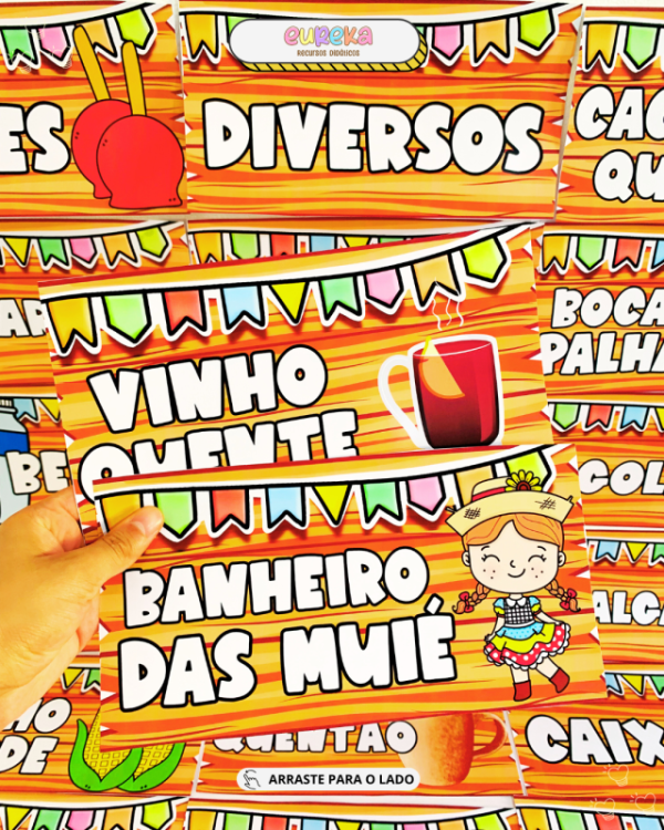 PLAQUINHAS ARRAIÁ - Image 4