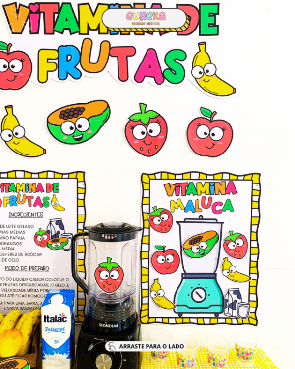 KIT PAINEL VITAMINA DE FRUTAS - Imagem 3