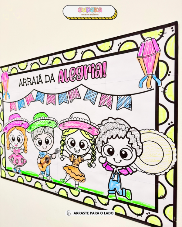 Cartaz para Colorir – Tema Festa Junina - Image 4