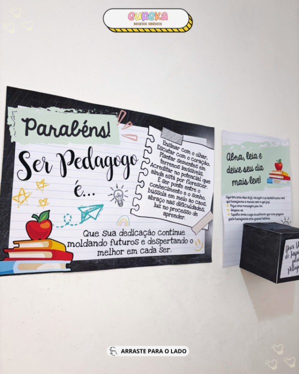 Kit Painel Dia do Pedagogo - Imagem 4