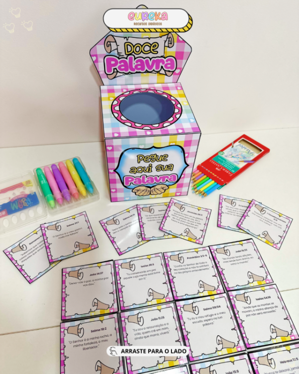CAIXA DOCE PALAVRA-  Uma caixinha que transborda fé! - Image 4