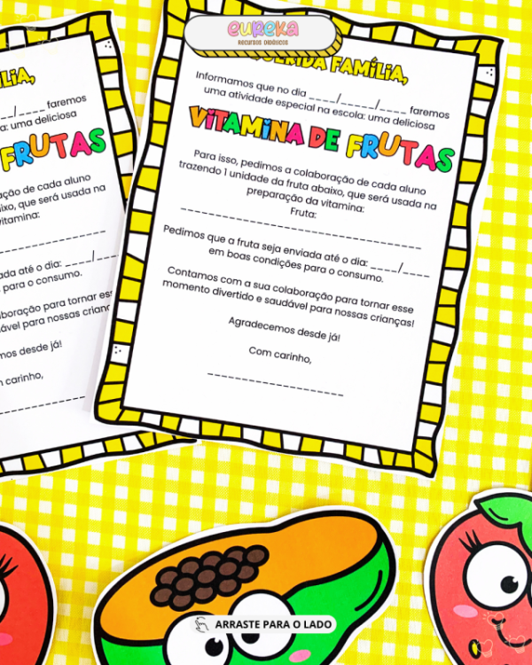 KIT PAINEL VITAMINA DE FRUTAS - Imagem 4