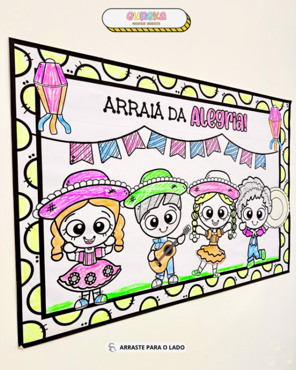 Cartaz para Colorir – Tema Festa Junina - Image 5