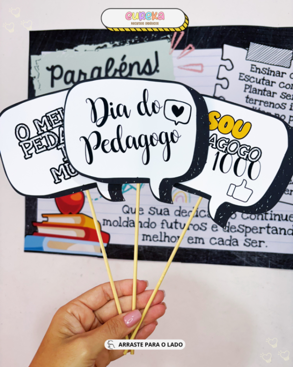 Kit Painel Dia do Pedagogo - Imagem 5