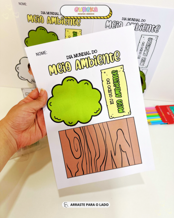 Atividade Árvore 3D com Foto – Meio Ambiente - Image 5