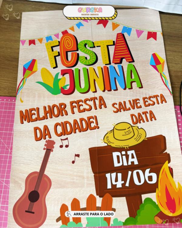 Kit Cartazes para Vídeo "Vem Aí... Festa Junina!" - Image 4