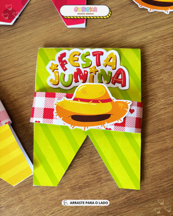 Convite Editável Festa Junina - Image 5