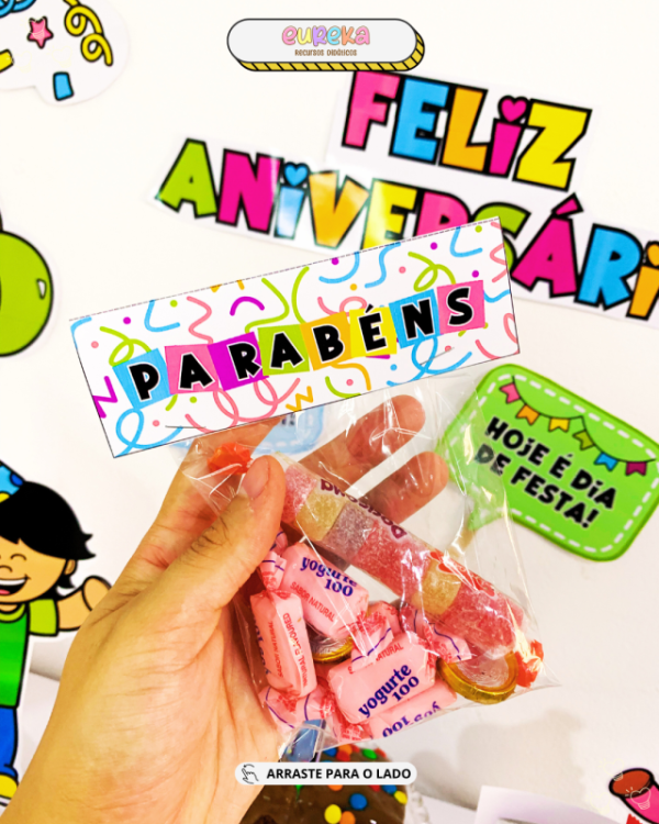 KIT PAINEL ANIVERSARIANTE - Imagem 5