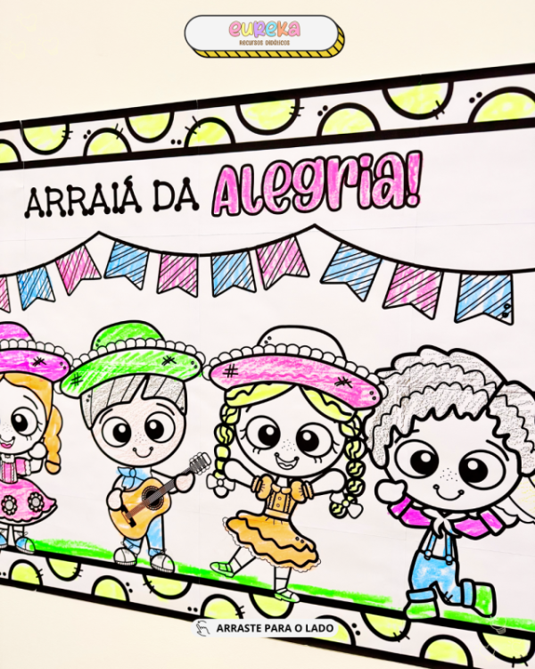 Cartaz para Colorir – Tema Festa Junina - Image 6