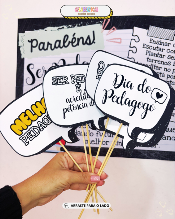 Kit Painel Dia do Pedagogo - Imagem 6