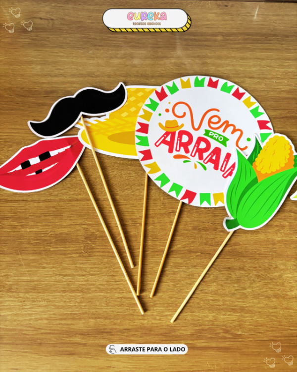 Kit Cartazes para Vídeo "Vem Aí... Festa Junina!" - Image 5