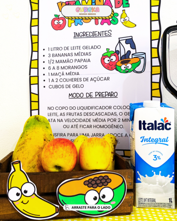 KIT PAINEL VITAMINA DE FRUTAS - Imagem 6